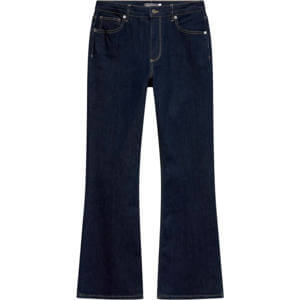 Mint Velvet Dark Indigo Flare Jeans